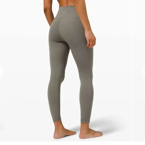 Lululemon Wunder Under High-Rise Tight 25" *Luxtreme Grey Sage Size 10 28 - Picture 2 of 6
